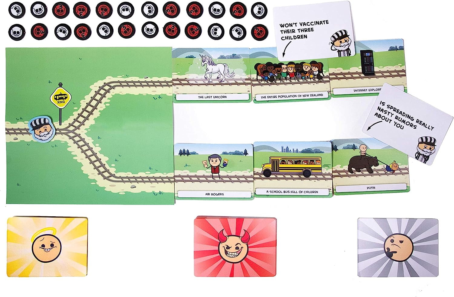Trial by Trolley Party Game