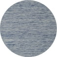thumbnail image 1 of Ahgly Company Indoor Round Contemporary Purple Navy Blue Abstract Area Rugs, 9' Round, 1 of 6