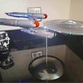 thumbnail image 3 of U.S.S. Enterprise Star Trek Model NCC-1701 Replica,Stainless Steel Spaceship Model Ornaments for Home Decoration and Collection, 3 of 5