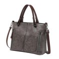thumbnail image 4 of Bolso de hombro para mujer, regalos de moda, bolso cruzado informal para fiesta, trabajo al aire libre Gris, 4 of 8