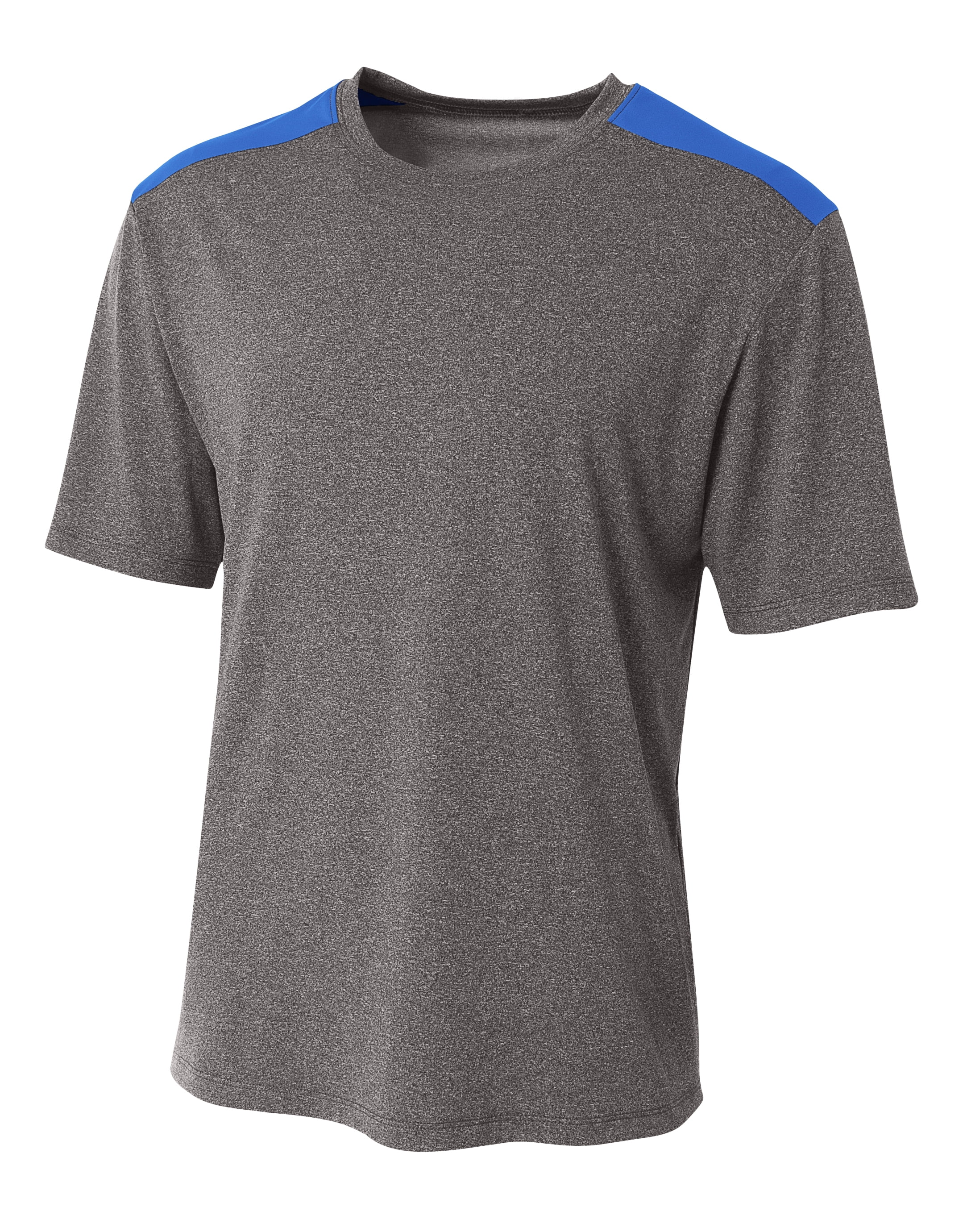 Youth & Adult S M L Baseball Shirt Short Sleeve Gray Black Polyester 