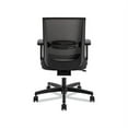 thumbnail image 4 of Convergence Mid-Back Task Chair with Swivel-Tilt Control Supports up to 275 lbs, Vinyl, Black Seat/Back, Black Base, 4 of 6