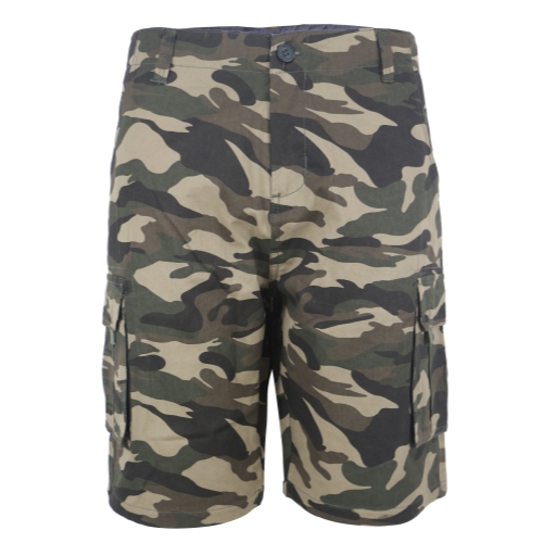 cotton twill cargo shorts