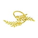 thumbnail image 5 of Anillos para servilletas, porta servilletas de hojas de metal, elegante adorno para mesas, reuniones, Navidad, decoración de mesas para cenas, 5 of 9