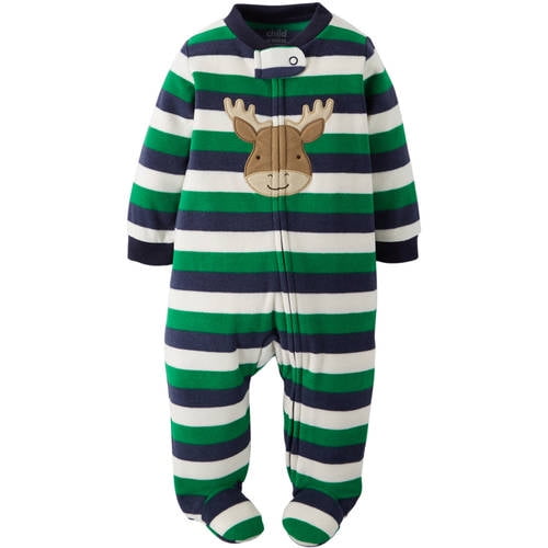 carters moose pajamas