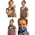 thumbnail image 3 of America Themed Seamless Outdoor Face Masks Tubes - for UV Protection, Sports, and More, 3 of 5