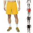 thumbnail image 4 of Mens Shorts Summer Loose Fitting Quick Drying Basketball Training Fitness Sports Three Quarter Walkshorts Cargo Bermuda White Swim Pants Sizes 2XL, 4 of 5