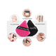 thumbnail image 3 of Esponja Maquillaje En Polvo 6 Pcs Beauty Blender Con Caja Xtellar negro, 3 of 4