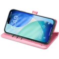 thumbnail image 3 of Funda Cartera FOXDOCK para iPhone 17 Pro Max , Flip PU con Relieve de Gatos y Perros, Tarjetero y Soporte, 3 of 6