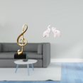 thumbnail image 2 of Figura de escritorio,Escultura de nota musical para escritorio,oficina,decoración del hogar,Escultura de elefante,Esculturas de elefantes de resina para decoración del hogar,Estatuas de, 2 of 8