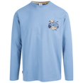 thumbnail image 1 of Trespass - Camiseta Benue Impreso de Manga Larga para Hombre (Azul Denim), 1 of 3