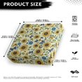 thumbnail image 4 of ZUXONGSY Sunflower Sofa Cushion Cover Butterfly Couch Cushion Protector Cover 1 Seater Contemporary Furniture Protector Easy to Install and Clean Outdoor Cushion Cover Stylish Decor, 4 of 5
