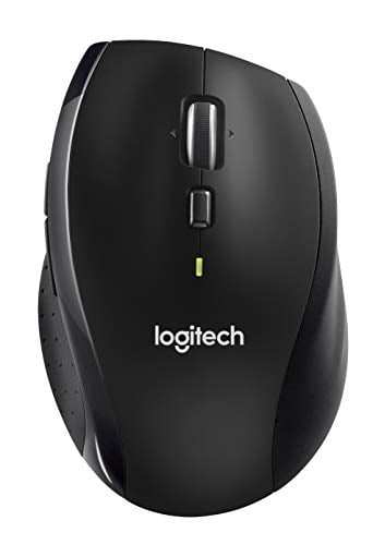 Logitech M705 Wireless Marathon Mouse for PC - Long 3 Year Battery Life, Ergonomic Shape with Hyper-Fast Scrolling and USB Receiver Computer and Laptop - - Walmart.com