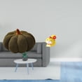 thumbnail image 2 of Cojín decorativo de calabaza de Halloween con estatua de serpiente. Escultura suave para decoración del hogar, ideal para sala de estar, dormitorio u, 2 of 8