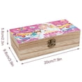 thumbnail image 2 of JOJO Siwa Caja Organizadora de Madera Rústica - Caja Decorativa Multifuncional para Escritorio, Hogar, Oficina, Joyas y Manualidades, 2 of 6