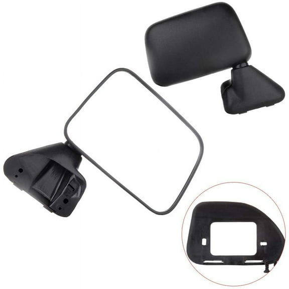 SCITOO Right Side Mirror Fit Compatible with 1987-1995 for Toyota Pickup Manual Fold RM72004-111R