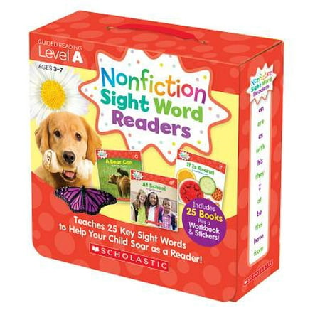 Elementary Education Pack - Nonfiction Sight Word Readers Parent Pack Level a : Teaches 25 Key Sight Words to Help Your Child Soar as a Reader!