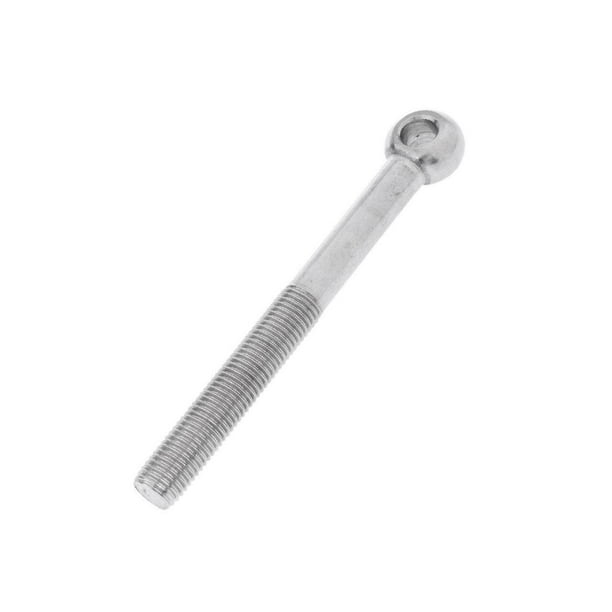 M12 304 Stainless Steel Fully Threaded Eye Bolt Threaded Eye Bolt for