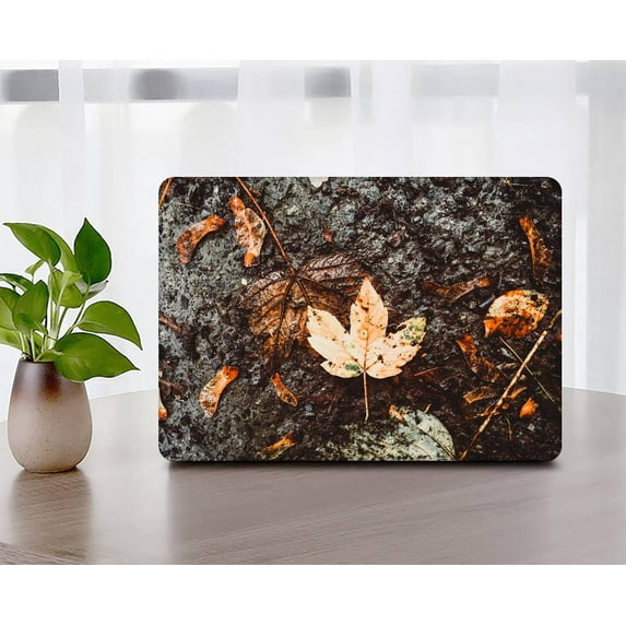 KSK KAISHEK Hard Shell Cover Compatible MacBook Air 13.6 Inch 2022.0 A2681 m2 + Black Keyboard Cover, Plants series 0163