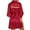 Red, variant on Womens Robes Wedding Party Team Bride Robe Letters Kimono Satin Pyjamas Bridesmaid Bathrobe Sleepwear