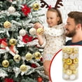 thumbnail image 6 of Stijggn 30pcs Colored Christmas Balls Decoration Christmas Outdoor Decorations Shatterproof Xmas Balls Ornament, Hanging Ball Ornament for Xmas Tree Holiday Decor, 6 of 11