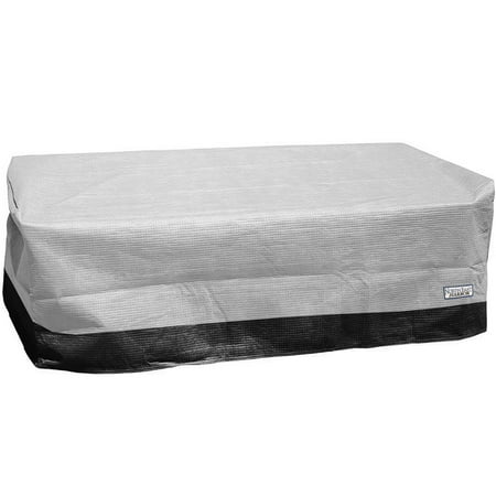 Painting Weathered Outdoor Furniture Outdoor Patio Rectangular Ottoman / Side Table Furniture Cover - 52