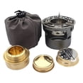 thumbnail image 3 of figatia Alcohol Stove Alcohol Burner Spirit Burner for BBQ Cooking Kitchen Equipment gray, 3 of 7