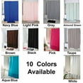 thumbnail image 5 of Almond Green Extra Long Shower Curtain Liner Plastic 79"L x 71"W, 5 of 5