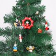 thumbnail image 5 of Giyblacko Christmas Ornaments Christmas Wooden Mini Santa Snowman Pendant Desktop Small Christmas Tree Decorative Accessories Props, 5 of 9