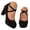 Black, variant on Chunky Heel Pumps for Women Round Toe Strappy Work Shoes Ladies Summer Casual Suede Dress Sandals with Buckles Strap Pink Size 7.5