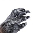 thumbnail image 2 of Cosplay Props Werewolf Gloves Decor Dance Party Prop Funny Realistic Ghostcrawler Gloves Performance Hands Cover (Grey), 2 of 3