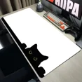 thumbnail image 2 of Divertidos alfombrillas de ratón de gato negro, alfombrilla de escritorio de empresa XXL para ordenador, cojín grande Kawaii de 800x400, accesorios de oficina, 2 of 5