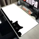 thumbnail image 2 of Divertidos alfombrillas de ratón de gato negro, alfombrilla de escritorio de empresa XXL para ordenador, cojín grande Kawaii de 800x400, accesorios de oficina, 2 of 5