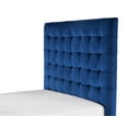 Chic Home Handel Bed Frame with Headboard Velvet Upholstered