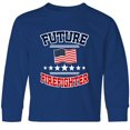 thumbnail image 3 of Inktastic Future Firefighter Long Sleeve Youth T-Shirt, 3 of 5