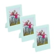 thumbnail image 1 of Uxcell 3 Pcs Mini Picture Frames 2.4 x 3.5 Inch Rectangle Photo Frame, Light Green, 1 of 1