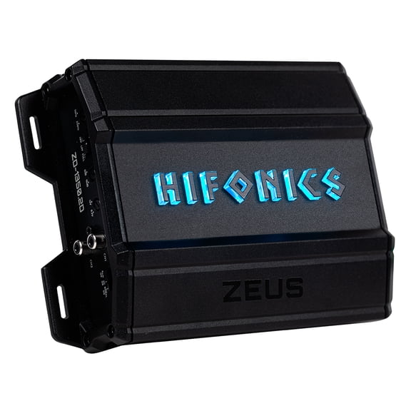 Hifonics Zeus Delta 1,350 Watt 2 Channel Mobile Car Amplifier, ZD-1350.2D