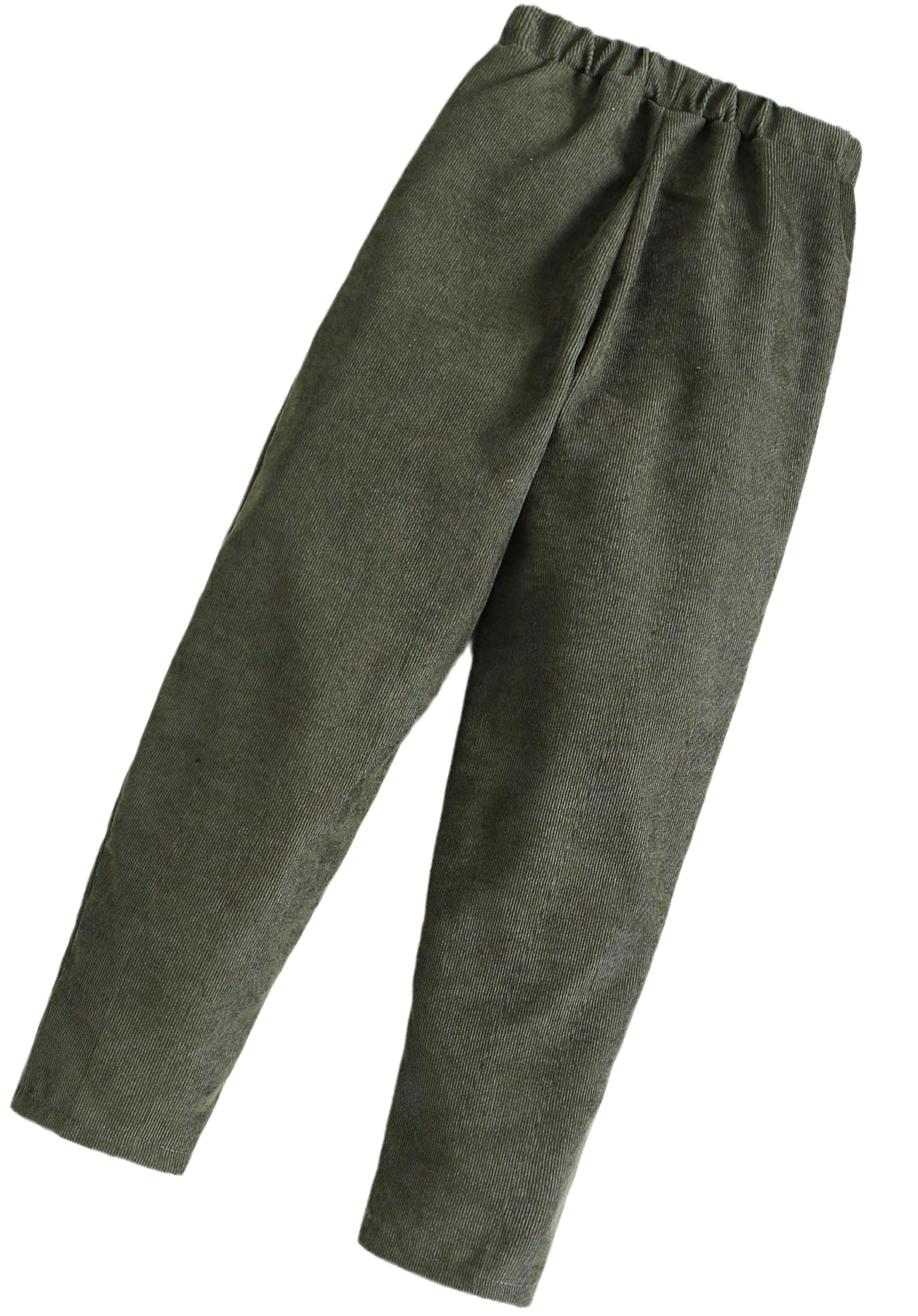 Casual Plain Straight Leg Army Green Boys Pants (Boy's)
