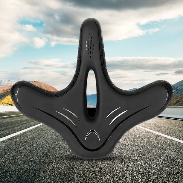 Sillín de bicicleta ergonómico Ampliar Espesar Asiento de bicicleta de montaña Accesorios de ciclismo FLhrweasw Nuevo