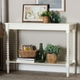 thumbnail image 6 of Baxton Studio Bayard Console Table with Bobbin Legs - Spindle Leg Accent Table, 6 of 7