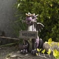 thumbnail image 5 of Pacific Giftware Purple Dragon Welcome Sign, 9.84-inch Height, Tabletop Decoration, 5 of 5