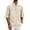 #7-Complexion-A0719MM, variant on Fishing Shirts for Men Stand Collar Henley 3/4 Roll Up Sleeve Men's Button Down Shirt Solid Color Summer Beach Henley Shirts for Men Black 5XL
