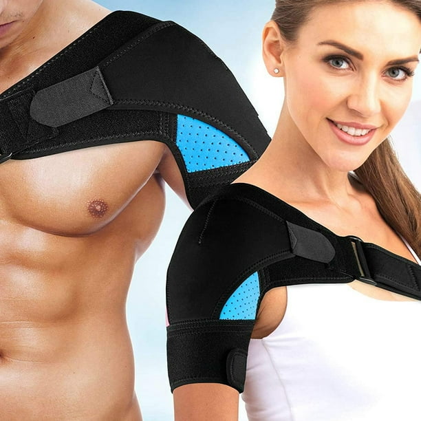 FIGHTECH Shoulder Brace for Torn Rotator Cuff for Men and Women - 4 Sizes -  Support & Pain Relief (Black, Large/X-Large)