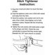 thumbnail image 3 of Anti-Rattle Stabilizer for 1.25" - 2" Hitches, Reduces Movement on Hitch Mount and Bike Racks, Tensioner Included, 3 of 5