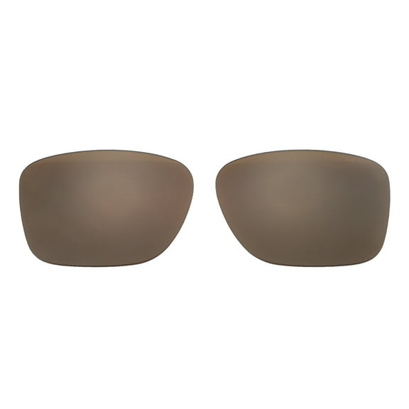 Walleva Brown Polarized Replacement Lenses for Oakley Sliver OO9262 Sunglasses