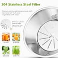 thumbnail image 7 of Juicer Machines 400W, 3" Wide Feed Chute Juicer Extractor for Whole Fruit and Vegetables, Anti-slip Feets, 3 Speeds Setting, 7 of 7