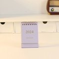 thumbnail image 1 of Lindo Mini Calendario de escritorio 2024, planificador diario, Agenda anual, papelería, oficina, suministros escolares para estudiantes, 1 of 4