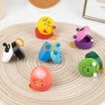 thumbnail image 3 of Esquirla 6 Pieces Animal Finger Castanets Musical Instruments Percussion Wood for Boys Girls, 3 of 7