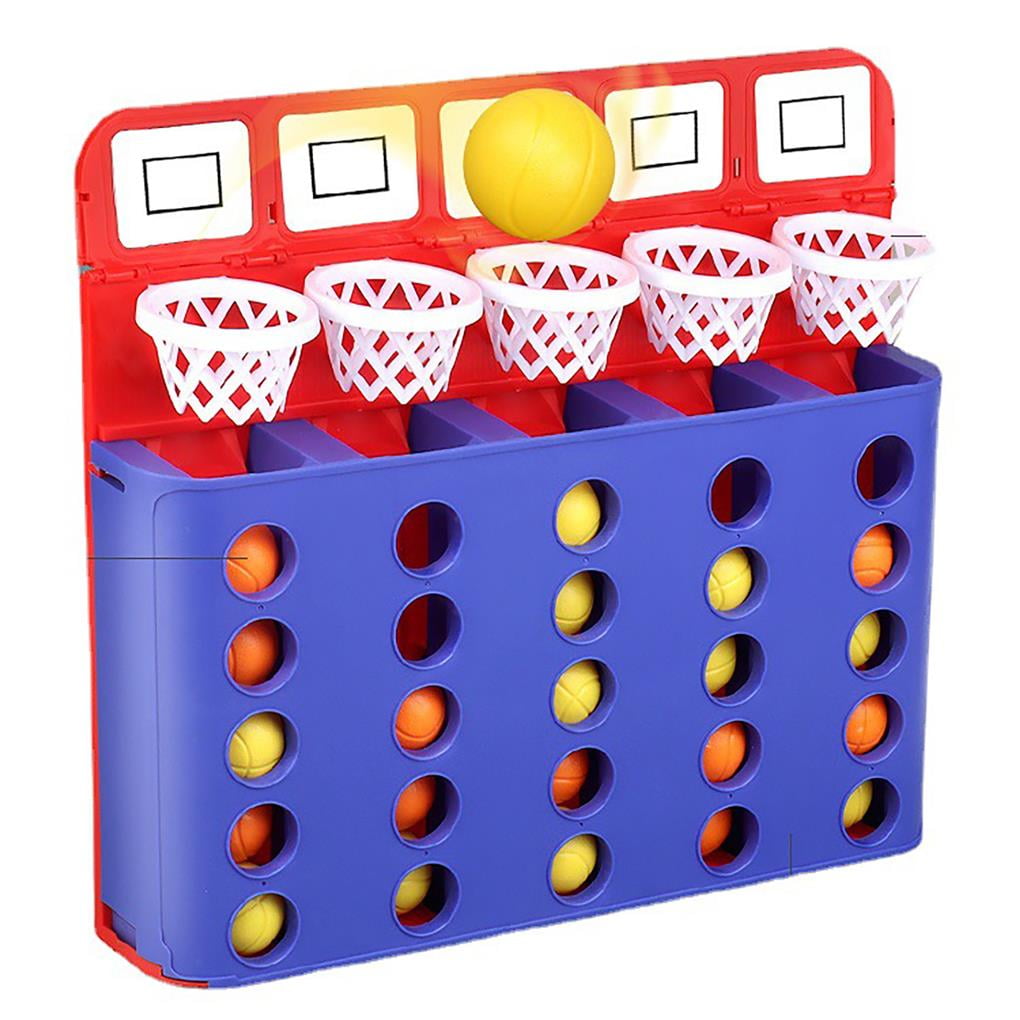 Bounce Balls Shots Game Portable Link Ball Game Handle Design