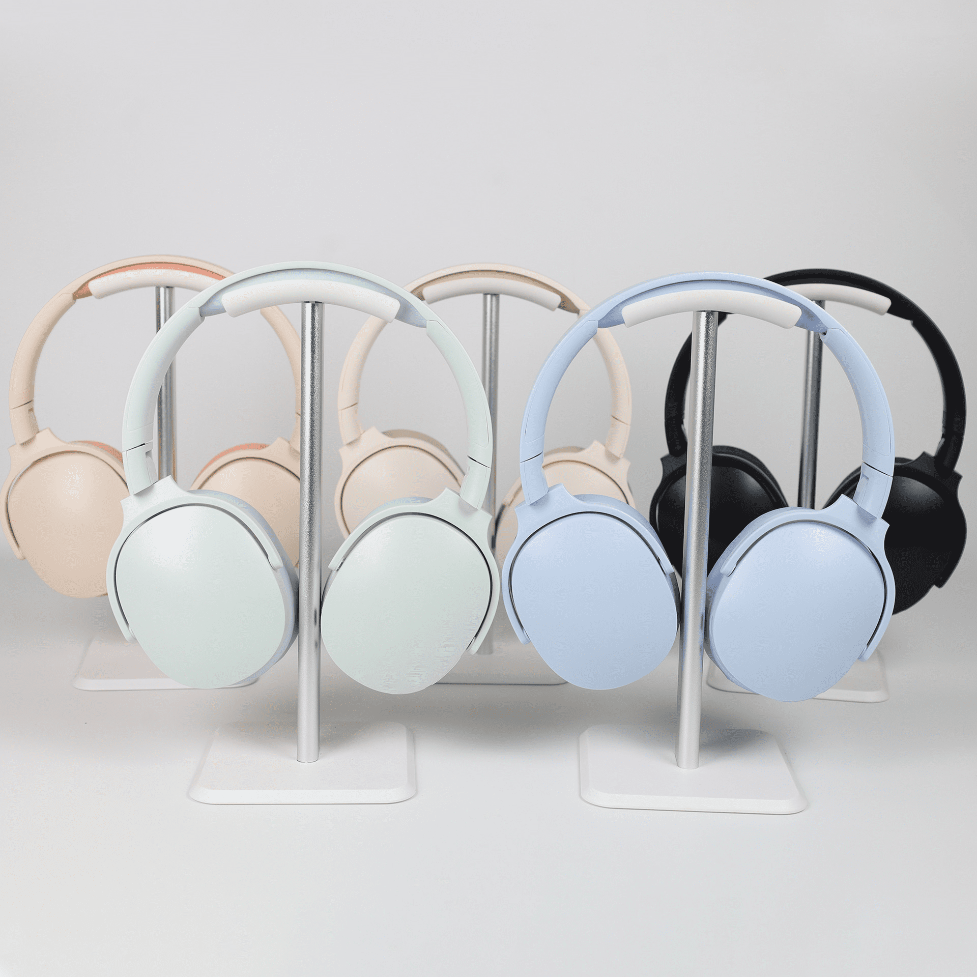 Wireless Over-Ear Noise-Canceling Bluetooth 5.3 Headphones with Hi-Res Audio and Long Playtime
